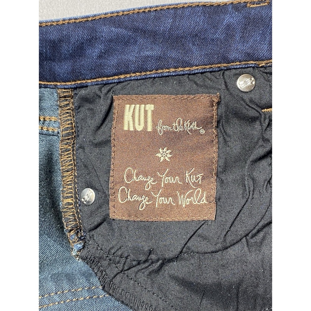 Kut From The Kloth Mia Toothpick Skinny Jeans Size 6 Dark Wash Stretch - Picture 11 of 15